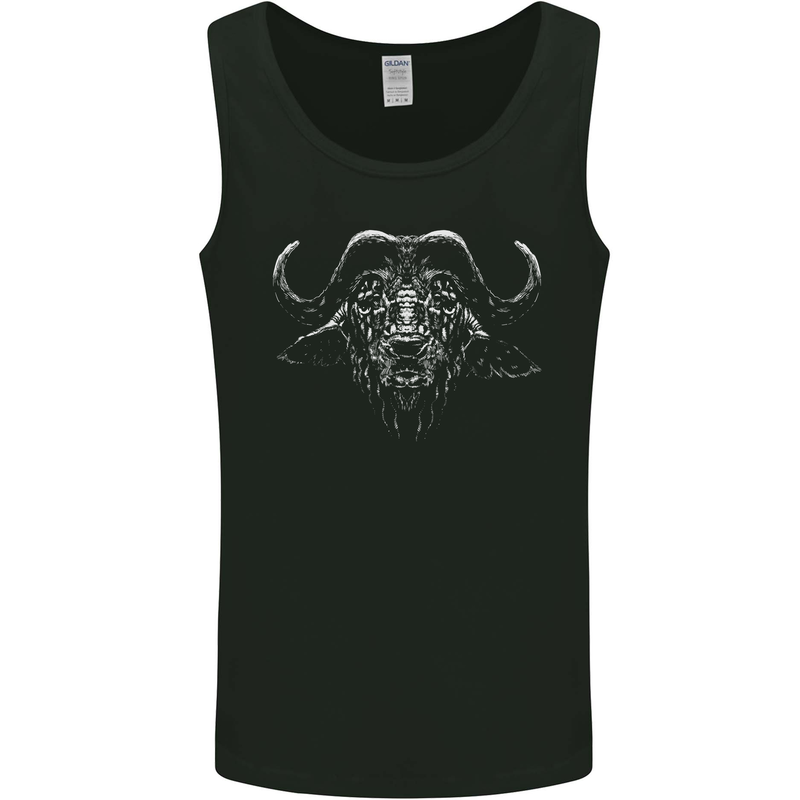 A Buffalo Mens Vest Tank Top Black