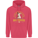 A Bull Terrier Dog Childrens Kids Hoodie Heliconia