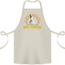 A Bull Terrier Dog Cotton Apron 100% Organic Natural