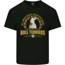 A Bull Terrier Dog Kids T-Shirt Childrens Black