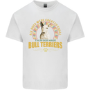 A Bull Terrier Dog Kids T-Shirt Childrens White