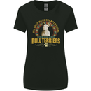 A Bull Terrier Dog Womens Wider Cut T-Shirt Black