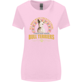 A Bull Terrier Dog Womens Wider Cut T-Shirt Light Pink