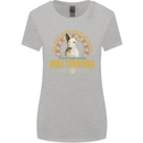 A Bull Terrier Dog Womens Wider Cut T-Shirt Sports Grey