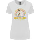 A Bull Terrier Dog Womens Wider Cut T-Shirt White
