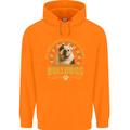A Bulldog Dog Childrens Kids Hoodie Orange