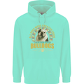A Bulldog Dog Childrens Kids Hoodie Peppermint