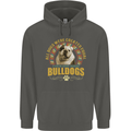 A Bulldog Dog Childrens Kids Hoodie Storm Grey