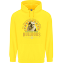A Bulldog Dog Childrens Kids Hoodie Yellow