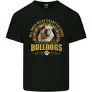 A Bulldog Dog Kids T-Shirt Childrens Black