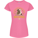 A Bulldog Dog Womens Petite Cut T-Shirt Azalea