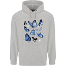 A Butterfly Collection Rhopalocera Childrens Kids Hoodie Sports Grey
