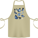 A Butterfly Collection Rhopalocera Cotton Apron 100% Organic Khaki