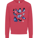 A Butterfly Collection Rhopalocera Kids Sweatshirt Jumper Heliconia
