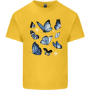 A Butterfly Collection Rhopalocera Kids T-Shirt Childrens Yellow