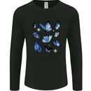 A Butterfly Collection Rhopalocera Mens Long Sleeve T-Shirt Black