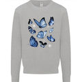 A Butterfly Collection Rhopalocera Mens Sweatshirt Jumper Sports Grey
