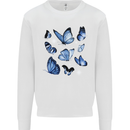 A Butterfly Collection Rhopalocera Mens Sweatshirt Jumper White