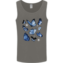 A Butterfly Collection Rhopalocera Mens Vest Tank Top Charcoal