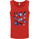 A Butterfly Collection Rhopalocera Mens Vest Tank Top Red