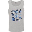 A Butterfly Collection Rhopalocera Mens Vest Tank Top Sports Grey
