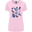 A Butterfly Collection Rhopalocera Womens Wider Cut T-Shirt Light Pink