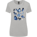 A Butterfly Collection Rhopalocera Womens Wider Cut T-Shirt Sports Grey