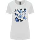 A Butterfly Collection Rhopalocera Womens Wider Cut T-Shirt White