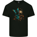 A Butterfly Skull in the Wild Kids T-Shirt Childrens Black