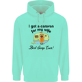 A Caravan for My Wife Caravanning Funny Childrens Kids Hoodie Peppermint