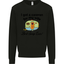 A Caravan for My Wife Caravanning Funny Kids Sweatshirt Jumper Black