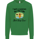 A Caravan for My Wife Caravanning Funny Kids Sweatshirt Jumper Irish Green