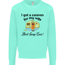 A Caravan for My Wife Caravanning Funny Kids Sweatshirt Jumper Peppermint