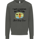 A Caravan for My Wife Caravanning Funny Kids Sweatshirt Jumper Storm Grey