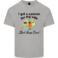 A Caravan for My Wife Caravanning Funny Kids T-Shirt Childrens Sports Grey