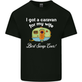 A Caravan for My Wife Caravanning Funny Mens Cotton T-Shirt Tee Top Black