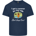 A Caravan for My Wife Caravanning Funny Mens Cotton T-Shirt Tee Top Navy Blue