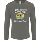 A Caravan for My Wife Caravanning Funny Mens Long Sleeve T-Shirt Charcoal