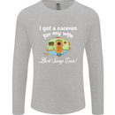 A Caravan for My Wife Caravanning Funny Mens Long Sleeve T-Shirt Sports Grey
