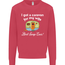 A Caravan for My Wife Caravanning Funny Mens Sweatshirt Jumper Heliconia