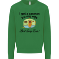 A Caravan for My Wife Caravanning Funny Mens Sweatshirt Jumper Irish Green