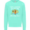 A Caravan for My Wife Caravanning Funny Mens Sweatshirt Jumper Peppermint