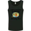 A Caravan for My Wife Caravanning Funny Mens Vest Tank Top Black