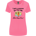 A Caravan for My Wife Caravanning Funny Womens Wider Cut T-Shirt Azalea