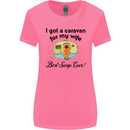 A Caravan for My Wife Caravanning Funny Womens Wider Cut T-Shirt Azalea