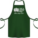 A Caravan for My Wife Funny Caravanning Cotton Apron 100% Organic Forest Green