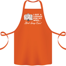 A Caravan for My Wife Funny Caravanning Cotton Apron 100% Organic Orange