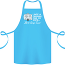 A Caravan for My Wife Funny Caravanning Cotton Apron 100% Organic Turquoise