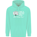 A Caravan for My Wife Funny Caravanning Mens 80% Cotton Hoodie Peppermint