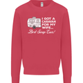 A Caravan for My Wife Funny Caravanning Mens Sweatshirt Jumper Heliconia